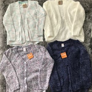 Girls Gymboree and Crazy 8 cardigans